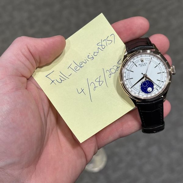 [WTS] 2023 Rolex Cellini Moonphase 18K Everose Gold 39mm 50…