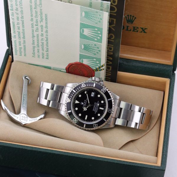 [WTS] 1991 Rolex Sea-Dweller Ref. 16600 Box & Papers