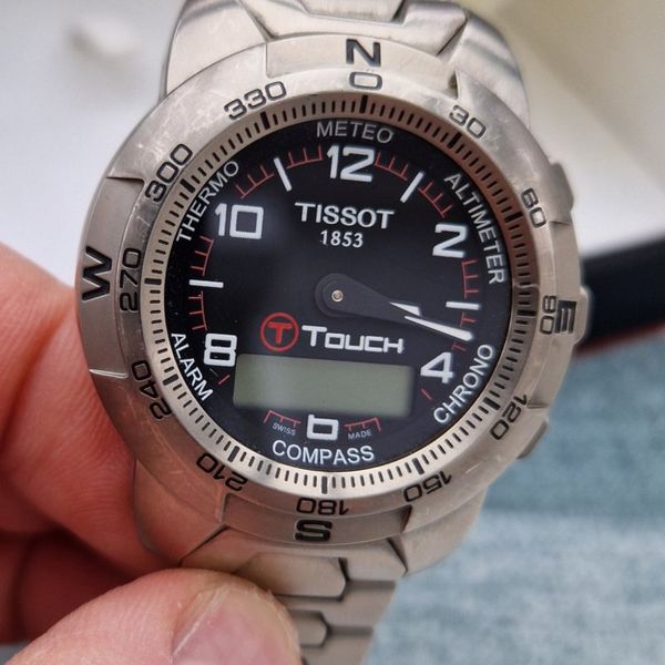 Tissot T-Touch, Titangehäuse , Ref. T33.7.788.51, Fullset, …