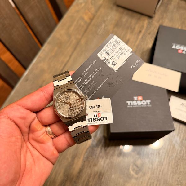 [WTS] Tissot PRX Anthracite and Rose Gold Titanium 38mm; Fu…