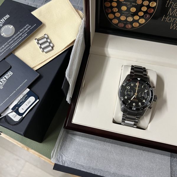 FS: Longines Spirit Flyback Titanium L3.821.1.53