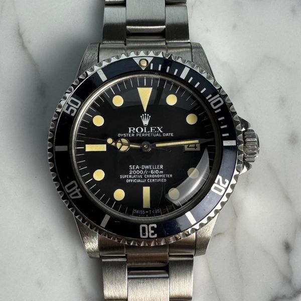 [WTS] Rolex Sea-Dweller 1665 Great White Yellow Patina 1979…