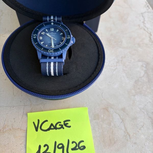 Swatch x Blancpain Atlantic Ocean