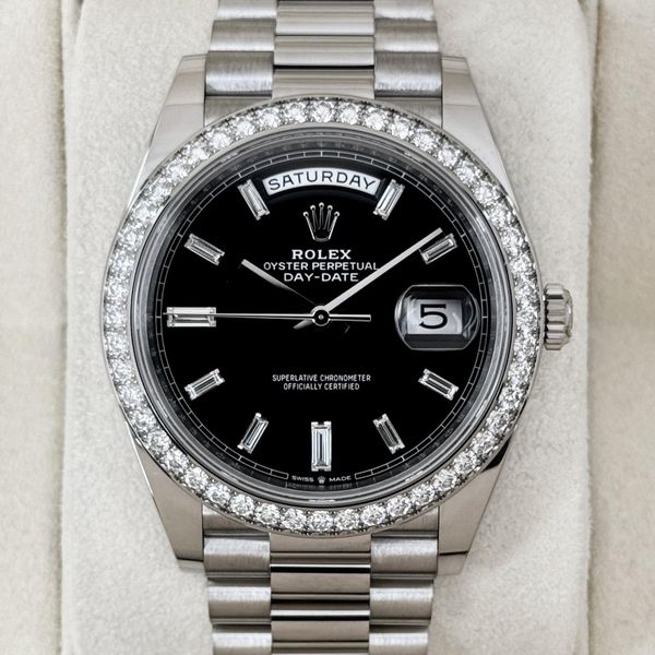 FSOT:2023 Rolex Day-Date 40mm 228349RBR Presidential Black …