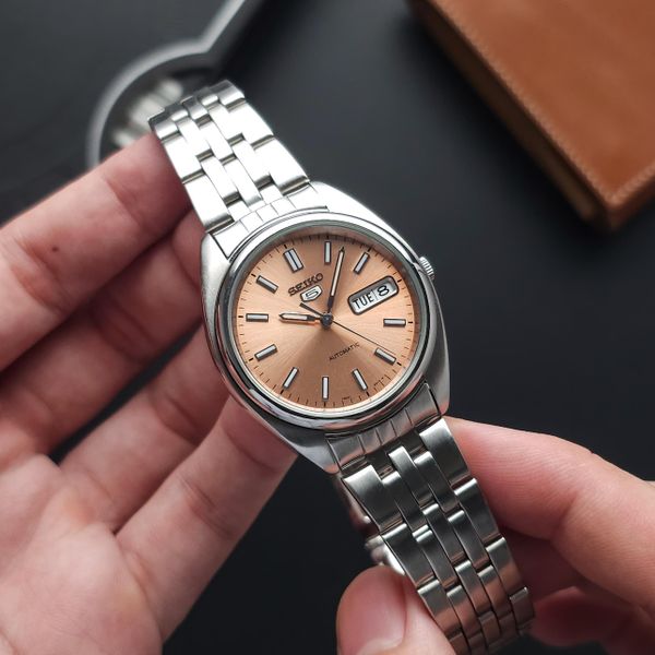 [WTS] Seiko 5 SNXA11 Salmon Dial / Good condition / $295