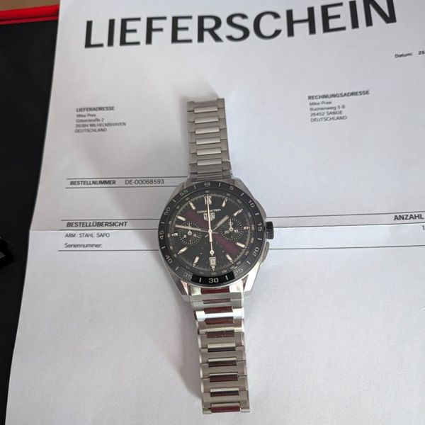 Tag Heuer Connected E5 45 mm mit Stahl- und Kautschuckarmba…