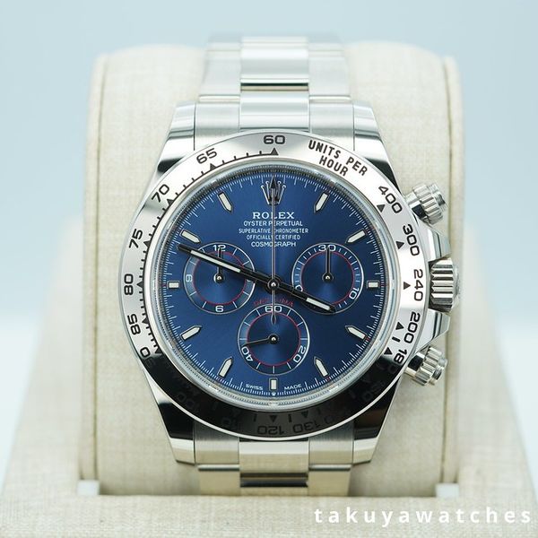 FSOT:MINT Rolex 126509 DAYTONA 18K WHITE GOLD BLUE DIAL NEW…