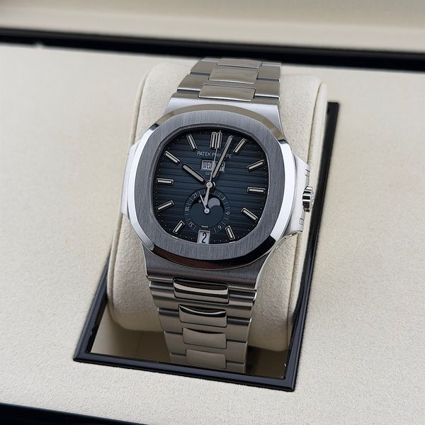FS: 5726/1A Patek Philippe Nautilus Annual Calendar Blue Di…
