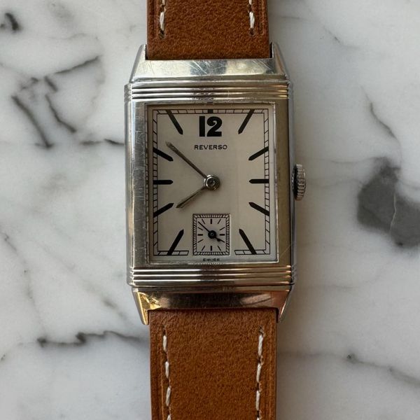 [WTS] Jaeger-LeCoultre Reverso Vintage Steel Silver Dial Fi…