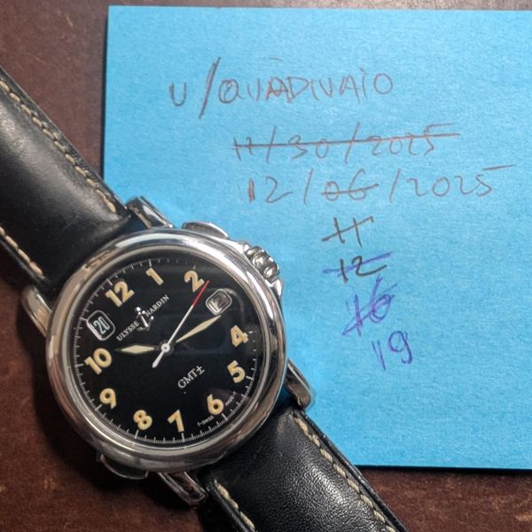 [WTS] Ulysse Nardin San Marco GMT 203-22 $1600