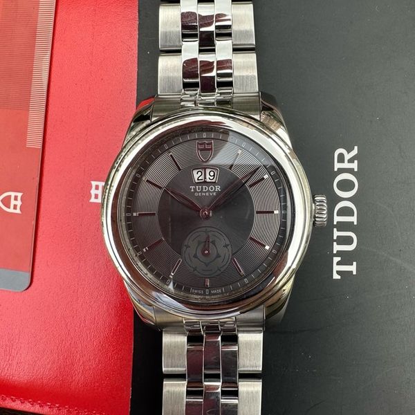 FS: Tudor Glamour Double Date Grey Dial M57000