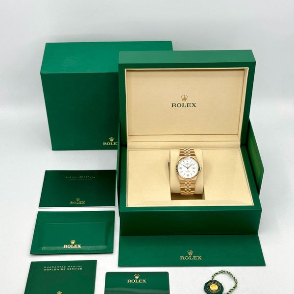 [WTS] 2025 Rolex Land-Dweller 36mm 127235 Rose Gold Flat Ju…