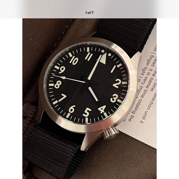 Maratac Titanium Mid Central Second Pilot Automatic.