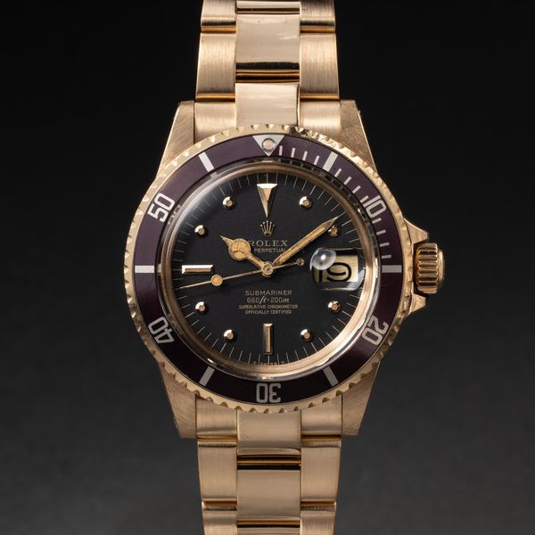 FS: 1979 Rolex 18K YG Submariner 1680 Black Nipple Dial