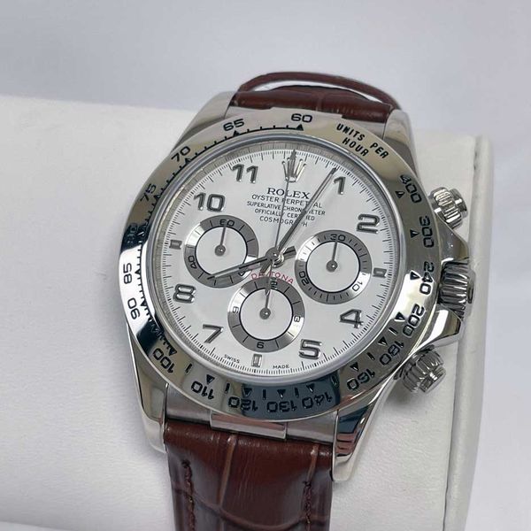 FS: Rolex Daytona Zenith White Gold 16519 White Dial Comple…