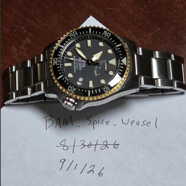 [WTS] Orient Triton Divers 42mm W/Power Reserve ($475)