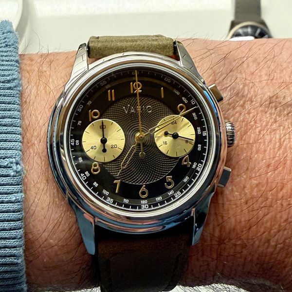 [WTS] Vario Empire Gunmetal Tuxedo Tachymètre Chronograph W…