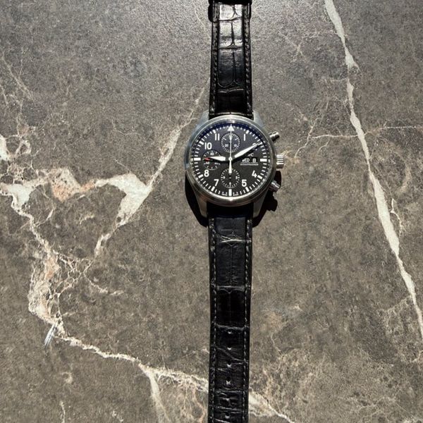 IWC Flieger Chronograph Ref. IW3717-01 B&P