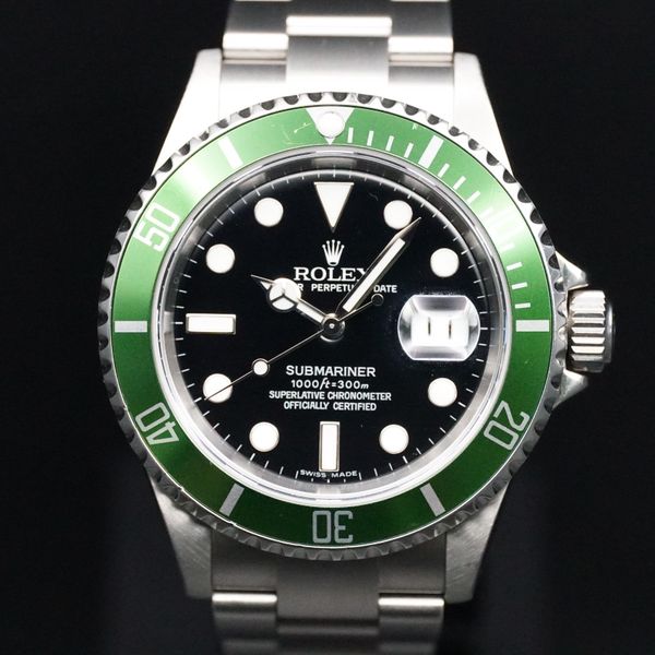 [WTS] 2007 Rolex Submariner Date 16610LV "Kermit"