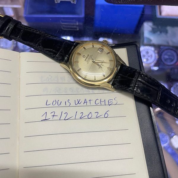 [WTS] Omega Constellation Jumbo Ref : 168.001 14K Gold Beze…