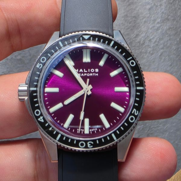 [WTS/WTT] Halios Seaforth IV Plum Dial LHD/Destro.
