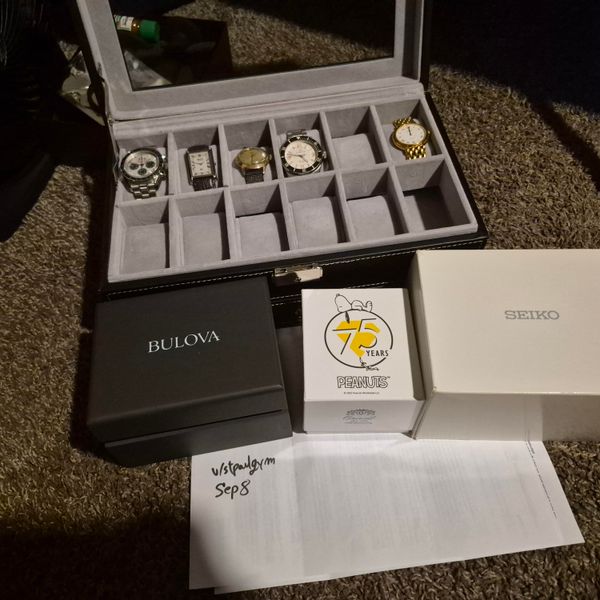 [WTS] Seiko Tank, 62MAS, Orient Mako Snoopy, Bulova Lunar P…