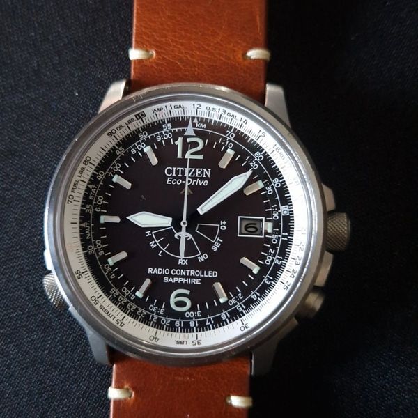 Citizen Promaster Sky Pilot Titan Solar Funk
