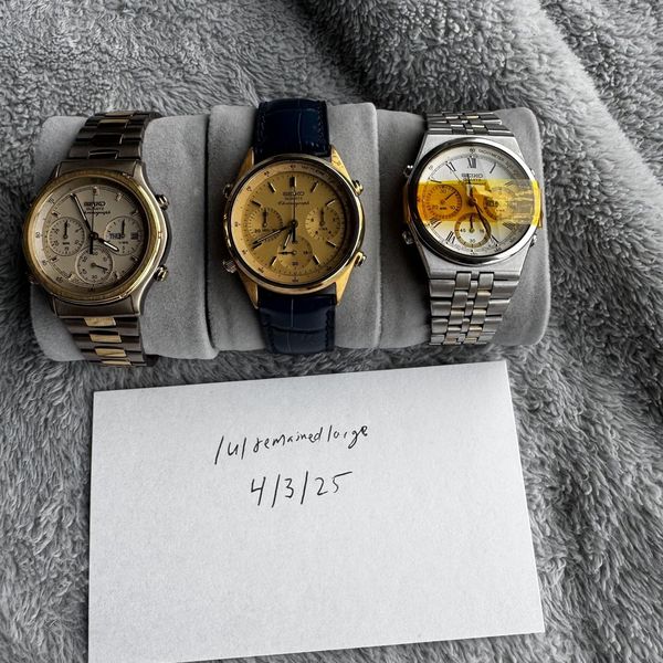 [WTS] Seiko 7A28-7029 Vintage Chronograph Gold Plated $280