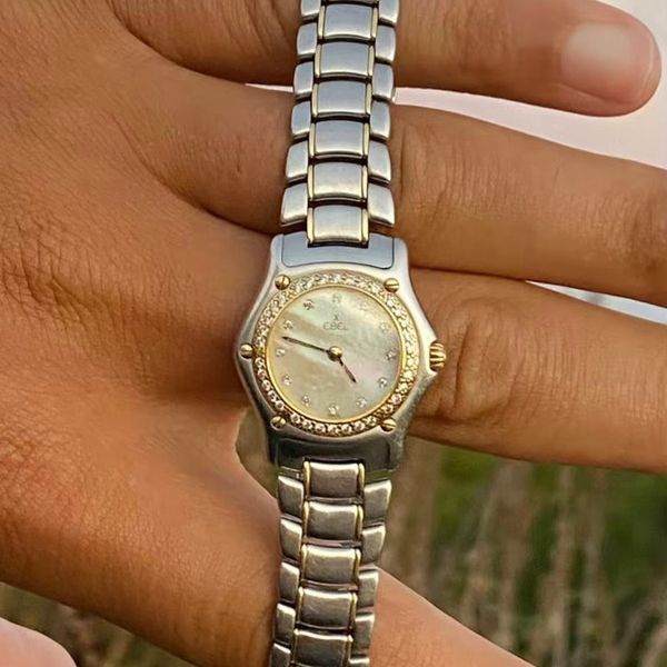 EBEL 1911 Two-Tone Swiss Quartz Natural Diamond Watch