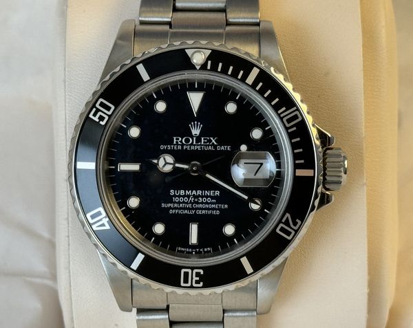 FSOT: Triple Zero Rolex Submariner 168000 R Serial 1988 Com…