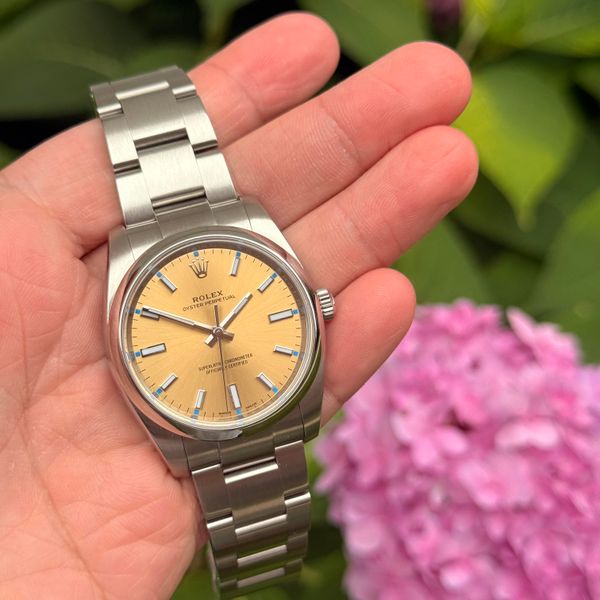 [WTS] Rolex OP34 white 🍇 priced to sell