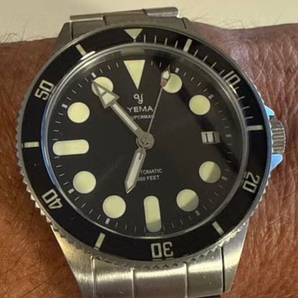 Yema Superman Automatic 2 maxi dial
