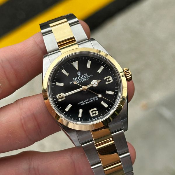 [WTS] Rolex Explorer 36 Two Tone 2023 Full Set 124273 $10,2…