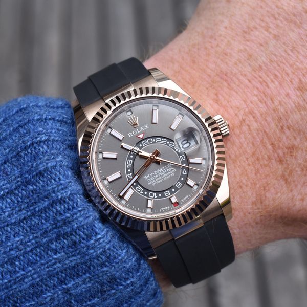 [WTS] 2021 Rolex Sky-Dweller 42mm 18K Everose Gold Oysterfl…
