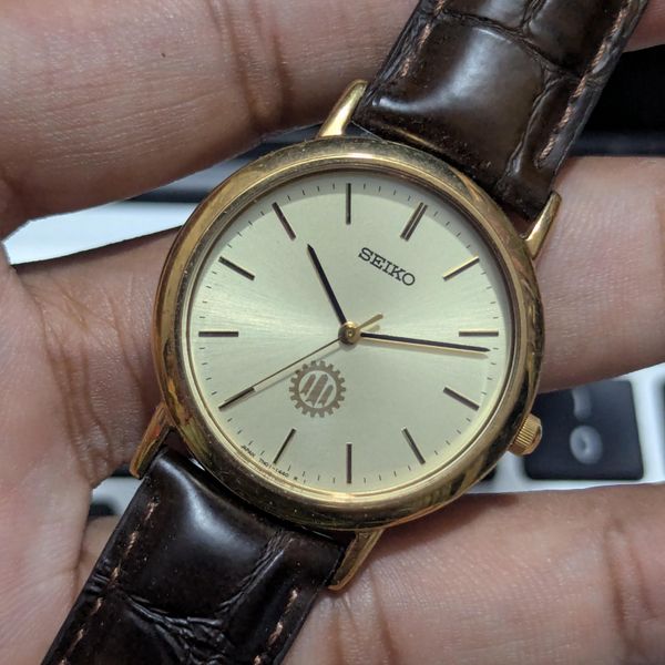 [WTS] SEPT 1999 - Seiko Quartz - Golden Champagne Dial - 7N…