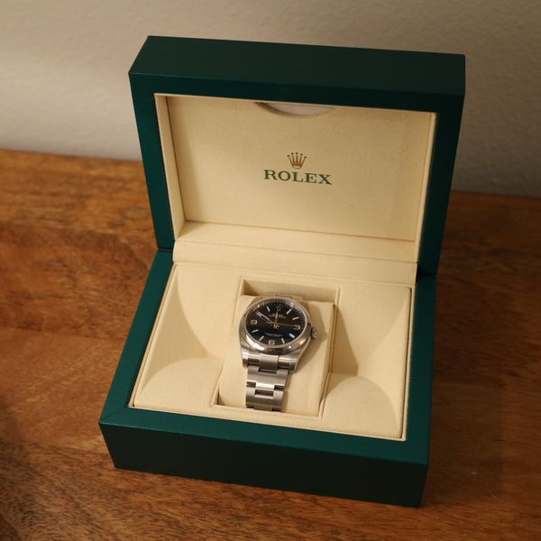 [WTS][US] Rolex Oyster Perpetual 36 Blue 3-6-9 Dial Ref. 11…