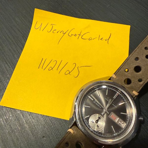 [WTS] Seiko 7018-7000 Chronograph- Rare Charcoal Dial - Gre…