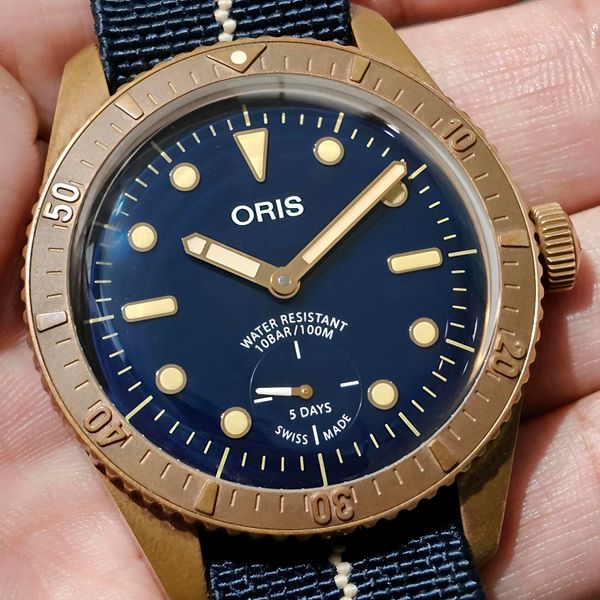 [WTS] PRICE DROP Oris Bronze Divers 65 Calibre 401 Carl Bra…