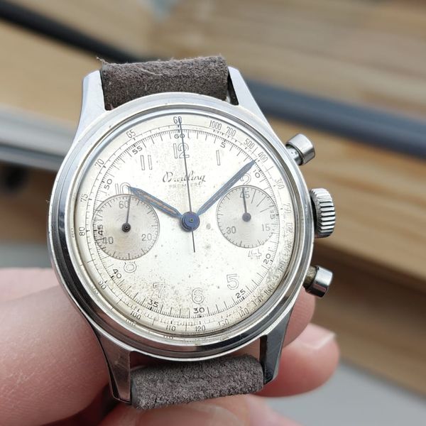 Te koop: Vintage Breitling Premier ref. 790 chronograaf