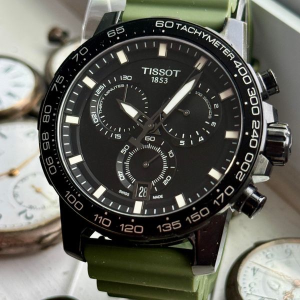 [WTS] Tissot Supersport Chrono 45.5mm Black PVD T125.617 Un…