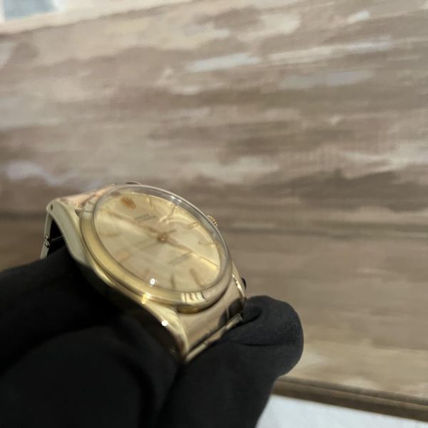 [WTS] Rolex Oyster Perpetual 1014 1951 Wrist w 34mm Gold Sh…