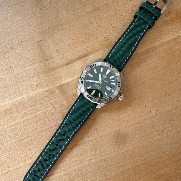 TAG Heuer Aquaracer 43 mm WAY2015.BA0927 Emerald green