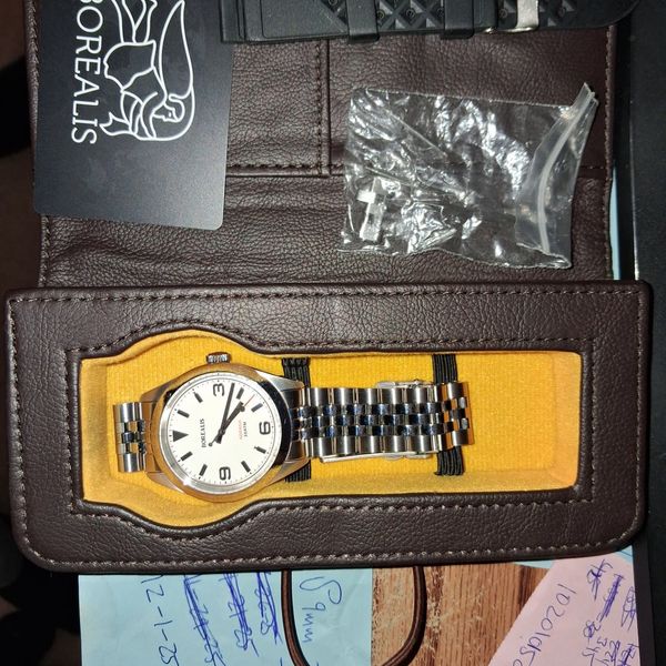 [WTS] Borealis Adraga White Dial Watch - $210