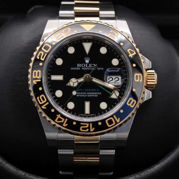 FSOT: Rolex GMT Master II  - 116713 - Black - Steel / Yello…