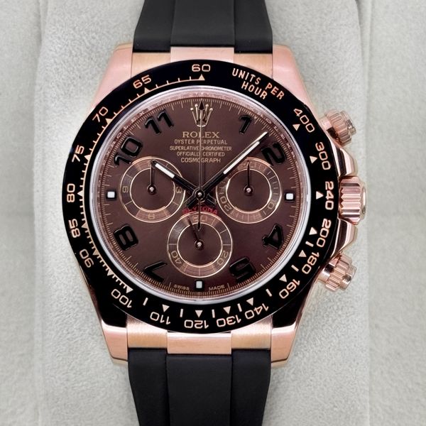 FSOT:2012 Rolex Daytona 40mm 116515LN Rose Gold Oysterflex …