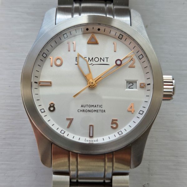 [Reduced] Bremont Solo-37 White Dial – 37mm – Original Brac…