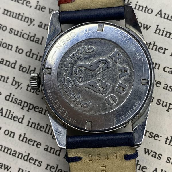 [WTS] Rare Vintage Rado Purple Horse – Stunning Blue Dial –…