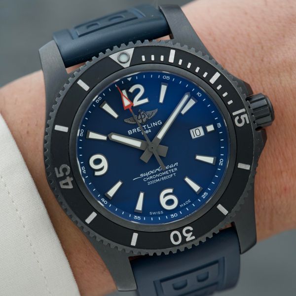 [WTS] Breitling Superocean Black Steel - $3,000