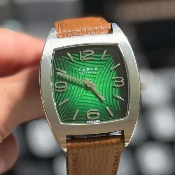 [WTS] Farer Tonneau Milan | Green lacquer dial
