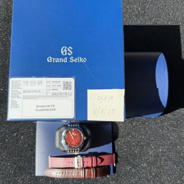 [WTS] LNIB Grand Seiko SBGY035 LE - New GS Bracelet and Str…